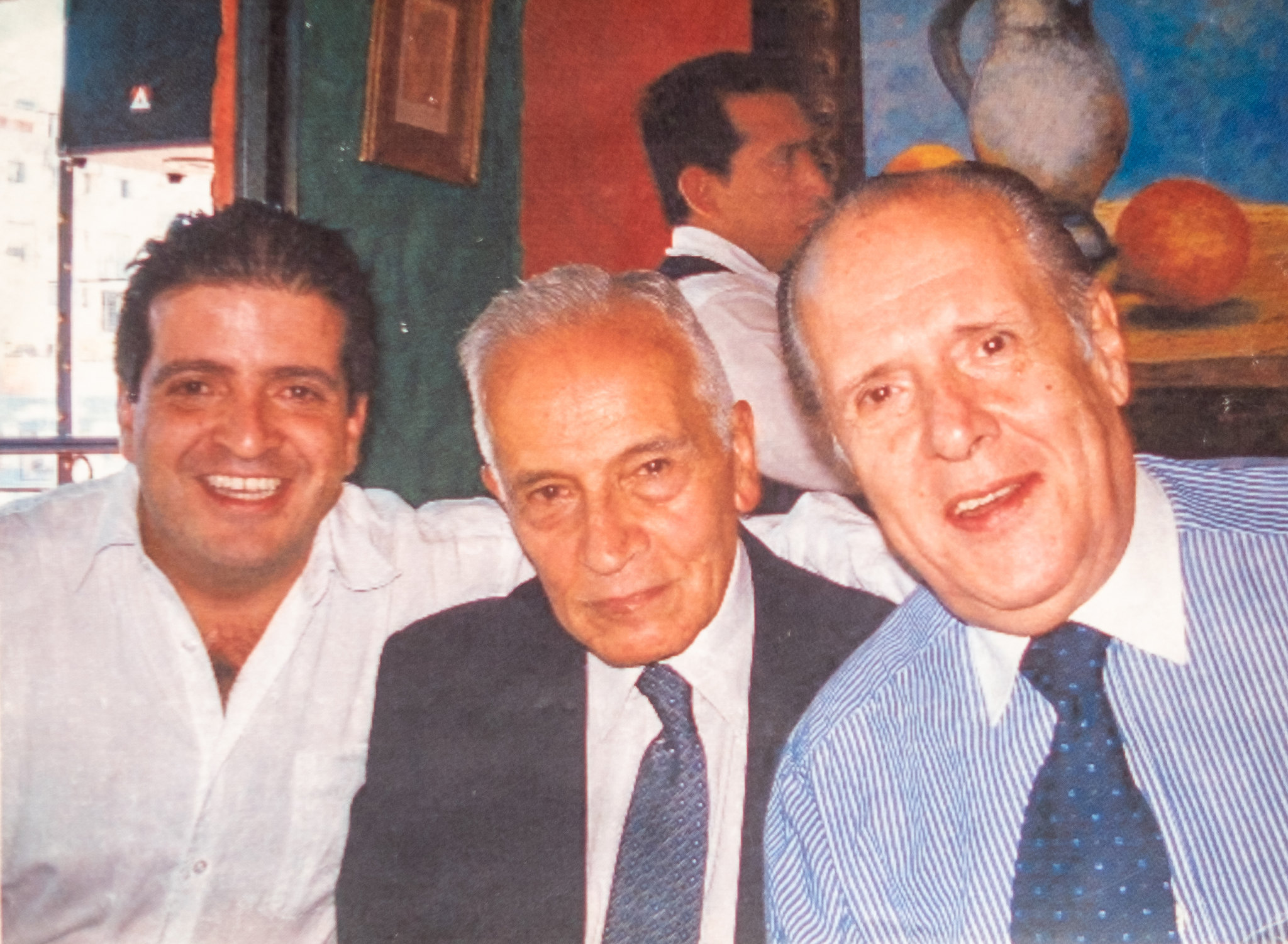 Sr. José Vicente y Dr. Emilio Saravia Bravo